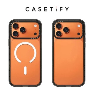 Ốp Điện Thoại Acrylic Màu Trơn Từ Tính Đơn Giản Cho iPhone 17ProMax 17Air 16 15 14 13 12 Vỏ Chống Sốc