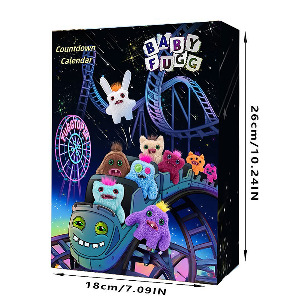 Fuggler Monster Advent Calendar – 24 Days of Festive 3D Countdown Blind ...