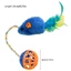 Interactive Plush Mouse Cats Toy Bells Stimulate Instincts Playtimes
