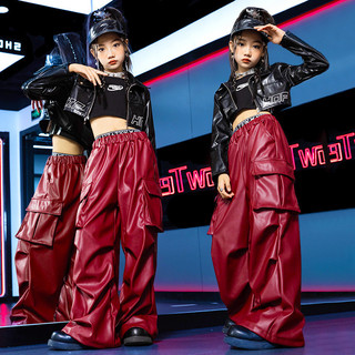 Đồ Nhảy Hiện Đại Hiphop Trẻ Em Set Đồ Dance Jazz Quần Nhảy Crop Top Đồ Nhảy Cho Bé Gái Bộ Tập Nhảy Cho
