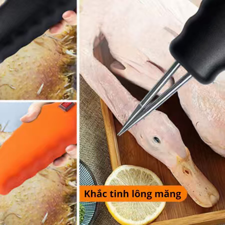 【COD】Máy Nhổ Lông Gà Vịt Cắm Điện, Xử Lý Nhanh Lông Măng, Động Cơ Mạnh Mẽ