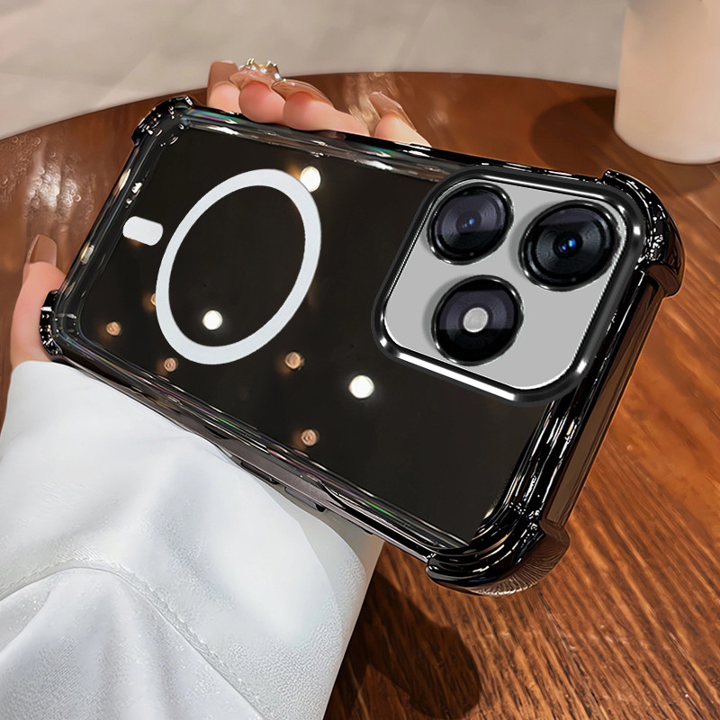 Ốp Lưng Cho tecno spark 10c 40C 40 PRO 4G 10 pro ITEL a70 Vỏ Điện Thoại Vỏ Mềm Silicon Chống Sốc Thiết Kế Mới Thẩm Mỹ Rõ Ràng Với Từ Tính Không Dây SJBSWX11