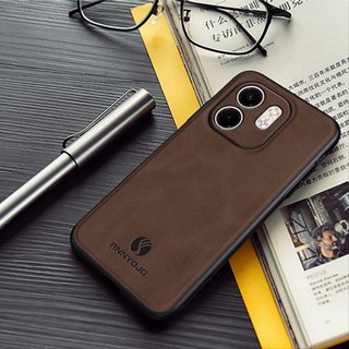 Ốp điện thoại Trơn Mờ Cho Infinix Hot 50i X6531 X6531B Smart 9 Ốp điện thoại Tích Hợp Tấm Nam Châm Da PU Ốp điện thoại Cứng Mờ Cho Infinix Smart 9 X6532