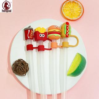 Toppers ống hút silicon có thể tái sử dụng cho Tumblers - Vỏ ống hút thực phẩm ngộ nghĩnh 10mm