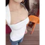 Áo Sát Nách Cúp Ngực Nhún Sườn Vai Nhỏ Ôm Body Nhún Eo_A737