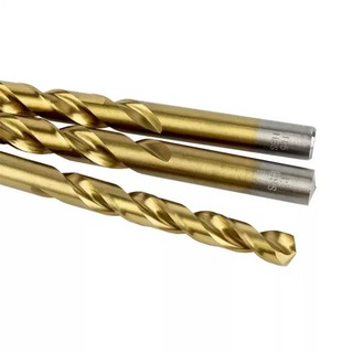 Mũi khoan xoắn thép tốc độ cao mạ titan mũi khoan thép không gỉ kéo dài mũi khoan đồng hợp kim nhôm kim loại M0.5-M12 lỗ mở [JYD-ZZ-Z]
