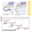 Năm Lỗ Đấm Đấm Đấm Đấm Di Động Sách Đa Năng Tay Mini Đồ Dùng Học Sinh Hướng Dẫn Sử Dụng