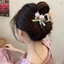 Kẹp Móng Vuốt Tóc Giữ Mạnh - Kẹp Hàm Chống Trơn Trượt Cho Kỳ Nghỉ Tóc Mỏng Dày