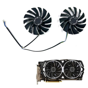 I [Quạt làm mát MỚI 95mm 4pin PLD10010S12HH GTX1080 1070 1060 ARMOR cho MSI GeForce GTX 1080TI 1080 1070TI 1070 1060 QUẠT GPU] *