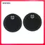 2 Chiếc Bàn Đạp Trống Đơn Tự Dính Cho Bass Trống Bộ Gõ Phụ Kiện Nhẹ Đồ Cho Thú Cưng Dia. Dán 2,6 Inch