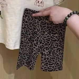 Trẻ em mùa hè (90-150) Phiên bản Hàn Quốc Quần năm điểm co giãn phong cách mỏng sang trọng thời trang