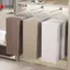Thanh đựng quần áo Đường ray treo kim loại có thể gập lại có thể điều chỉnh cho tủ quần áo Người sắp xếp tiết kiệm không gian Sấy Ras VN