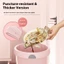 Túi đựng rác dây rút HDPE dày, chuyên dụng cho nhà bếp và phòng tắm, bền và chống rò rỉ