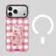 Hoạt Hình Pha Lê Băng Từ Hoa Thỏ Trong Suốt Ốp Lưng Điện Thoại Cho iPhone 17 Pro Max 16 15 14 13 17Air 16Plus Ốp Cứng Chống Sốc Bảo Vệ Vỏ