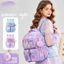 Ba lô học sinh tiểu học Học sinh trung học cơ sở Schoolbag Girls Large-Capa