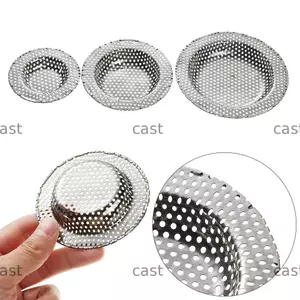 CAST Bồn Rửa Lọc Thép Không Gỉ Nhà Bếp Chống Tắc Cống Vòi Sen Lưới Bẫy