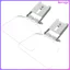 2 Tấm chắn bảo vệ băng ghế cho thép không gỉ ABS Eye Silver kevga