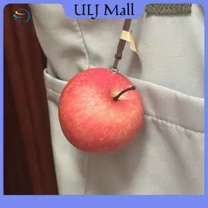 ULJ Thiết Kế Giảm Căng Thẳng Hình Trái Cây Trang Trí Xe Ô Tô Mô Phỏng Thiết Kế Trang Trí Gương Chiếu Hậu Túi Phụ Kiện Trang Trí Trái Cây.