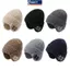 MAKY Mới Unisex Mùa Đông Mũ Dệt Kim Có Earflap Mũ Beanie Thời Trang Dành Cho Nam Nữ Ngoài Trời Cổ Điển Giữ Ấm Mũ VN