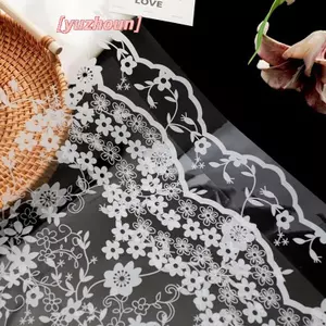 20 Chiếc Giấy Gói Hoa Trong Suốt Ren Hoa Paaging Giấy Chống Thấm Nước Trong Suốt Quà Tặng Bó Hoa Trang Trí Đồ Dùng Ngủ