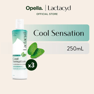 Bộ 3 DDVS Phụ Nữ Lactacyd Cool Sensation 250ml Mát Lạnh & Sạch Thoáng Dài Lâu