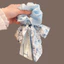 Thường Ngày Hoa Bướm Nút Scrunchie Tóc Nữ Ruy Băng Đuôi Ngựa Giá Đỡ Đầu Nơ Phụ Kiện Tóc