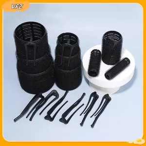 VFZ Rễ Tóc Lông Tơ Uốn Con Lăn Có Kẹp Tự Dính Lười Uốn Tạo Kiểu Phụ Kiện Tóc Cho Nữ Tạo Kiểu Tóc Dụng Cụ Louislifecool