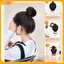 VFZ Móng Vuốt Kẹp Loại Tóc Giả Bun Tổng Hợp Thẳng Chignon Kẹp Trên Tóc Đuôi Nối Dài Updo Tóc Bun Tóc Mảnh Tóc Cho Nữ Louislifecool