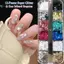 BeautifulHomeA Nhiều Màu Sắc Sequin Móng Tay Lấp Lánh Ngôi Sao Năm Cánh Cho DIY Tiệc Cưới Móng Tay Nghệ Thuật Trang Trí VN