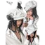 Chấm Bi Handmade Ba Chiều Da Ruy Băng Hoa Đám Mây Bong Bóng Đầu Lớn Có Thể Điều Chỉnh Beret Flat Thay Thế