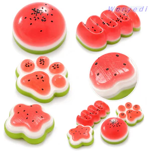 Giảm căng thẳng dưa hấu WANYEDI​​, Kem Squeezable Slime Chống Căng Thẳng Bóp, Thời Trang Mèo Phục Hồi Chậm Cảm Giác Fidget Đồ Chơi Dành Cho Người Lớn Trẻ Em