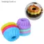 COD 12 Cái / bộ Khuôn Làm Bánh Thạch Silicon Pudding Cupcake Muffin Donut Khuôn MỚI