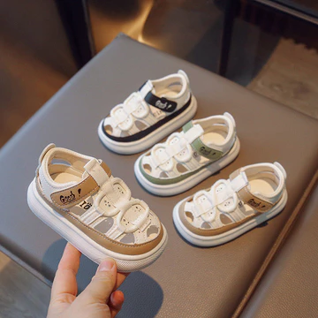 | sandals for boys | 【sandals for girls】 Không Một Mảnh Vận Chuyển Mùa Hè Phong Cách Mới Nửa Dép Trẻ Em Đế Mềm Chống Đá Sandal Bé Trai Bé Gái Da Dép Lỗ Rỗng Giày❖