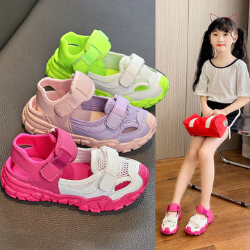 | sandals for boys | 【sandals for girls】 ♧Giày Sandal Thể Thao Trẻ Em Mùa Hè 2024 Bé Gái Đế Mềm Thoáng Khí Thời Trang Giày Sinh Viên Chống Trơn Trượt Đi Biển Tren▲