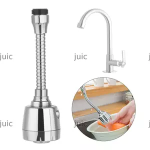 Vòi phun JUIC Nhựa ABS 2 chế độ Bộ lọc bồn rửa Bộ mở rộng vòi bếp chống nước