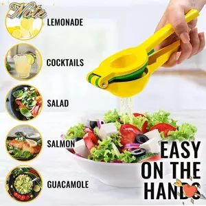 NOTE1 Kẹp chanh Máy ép trái cây cam quýt bằng nhựa màu cam
