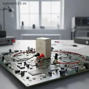 Bộ kiểm tra liên tục cáp SRVN 1 bộ với báo động đèn âm thanh Buzzer Pin 9V cho lỗi dây Qui Tìm trong mạch gia đình.