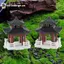 GE 1 Trung Quốc Cổ Pavilion Thu Nhỏ Xây Dựng Trang Trí Sân Vườn Nhựa Trang Trí Cho DIY Cảnh Quan Mini VN