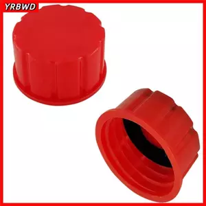 Nắp bình xăng YRBWD 5 Gallon, Đường kính ngoài Chiều cao 54mm 23mm Nắp thay thế cho lon xăng, Đường kính bên trong màu đỏ 43mm Nắp hộp khí thay thế bằng nhựa