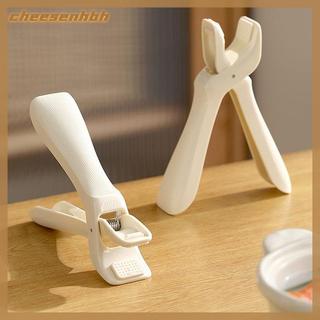 Cheehbh Chống Trơn Trượt Chống Bỏng Kẹp Bữa Ăn Mới Bát Kẹp Silicon Chống Bỏng Giá Đỡ Kẹp Nhà Bếp Bền Kẹp VN