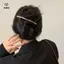 11cm Kẹp Tóc Một Từ Nữ Kim Loại Dải Vàng Dài Barrettes Kẹp Tóc Vintage Kẹp Tóc Tự Động Mịn Mùa Xuân Kẹp Hairgrip [Mina]