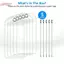HFSHY Clear PVC Cruise Hành Lý Thẻ 5 Cái Dọc Chống Thấm Nước Thẻ ID Cho Du Lịch Quà Tặng VN