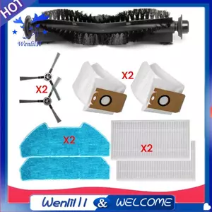 Cho R10 Túi Bụi Thay Thế Lọc Cây Lau Vải Túi Bụi Bên Bàn Chải Bộ Máy Hút Bụi Phụ Kiện