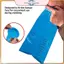 POWER 25 chiếc 1000ML Chuyển động Siness Túi dùng một lần Máy bay ô tô du lịch Túi nôn nhựa có dấu an toàn.