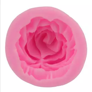 3D Hoa Hồng Hình Silicone Fondant Xà Phòng Khuôn Bánh Cupcake Dụng Cụ Nướng Bánh