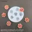 Ziyulinyuk 3D Hoa Hồng Hình Lá Khuôn Silicon Fondant Khuôn Socola Nến Xà Phòng Khuôn Bánh Trang Trí Dụng Cụ Nướng Bánh Phụ Kiện VN