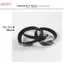 HFSHY Dây đeo có thể điều chỉnh hai mặt Thẻ hành lý PU Hợp kim Bule Rust Proof Copper Rivet cho mọi kích thước Vali VN
