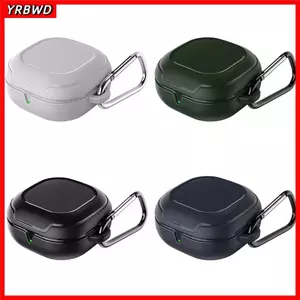 Vỏ bảo vệ tai nghe YRBWD, chống bụi có khóa tai nghe, Vỏ lưu trữ họa tiết sợi Carbon chống sốc TPU / PC cho Galaxy Buds trực tiếp / / Buds 2 / Buds 2