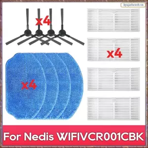 Dành Cho WIFIVCR001CBK Bên Bàn Chải Lọc Cây Lau Robot Hút Bụi Phụ Kiện Phụ Kiện Dự Phòng
