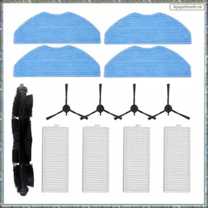 Cho PVCR 6001 IQ Home Aqua Phụ Kiện Thay Thế Phụ Kiện Bàn Chải Bên Chính Hepa Lọc Cây Lau Nhà Vải